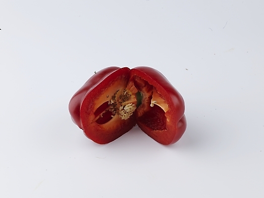 포토 JPG 스튜디오촬영 음식 채소 식재료 단면 피망 파프리카 실내 누끼 사람없음 가로 농작물 신선 국내포토 농업 내부 파일형식