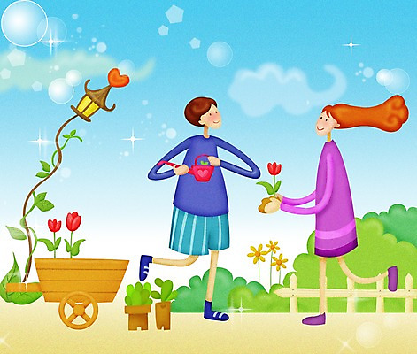 주간 PSD 구름 커플 공원 공공시설 여자 남자 꽃 행복 화분 가로등 데이트 일러스트 화이트데이 하늘 발렌타인데이 사랑 사람 풍경 야외 두명 울타리 정원 수레 봄 로맨틱 국내일러스트 자연요소 식물 계절 감정 컨셉 관계 데이이벤트 담장 카트 시설 파일형식