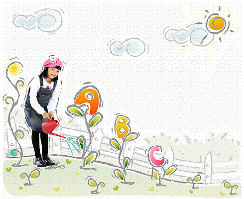 전신 PSD 구름 편집이미지 알파벳 영어 여자 어린이교육 교육 꽃 초등학생 어린이 백그라운드 영어교육 한명 사람 풍경 소녀 울타리 태양 봄 B 디지털합성 A C 여자만 여자한명만 어린이만 소녀만 소녀한명만 이미지편집 자연요소 식물 문자 1 학생 계절 담장 파일형식