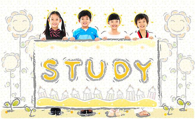 PSD 편집이미지 알파벳 여자 어린이교육 교육 남자 꽃 종이 초등학생 어린이 상상 대문자 해바라기 사람 소녀 소년 여러명 연필 새싹 디지털합성 어린이만 이미지편집 식물 학생 영어 다수 학용품 필기구 파일형식