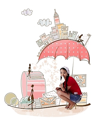 PSD 나무 편집이미지 라이프스타일 여자 실루엣 가로등 우산 두건 한명 사람 빌딩 20대 성인 건물 울타리 쇼핑 우체통 하이힐 편지 디지털합성 청치마 여자만 여자한명만 성인여자만 청년만 청년여자만 성인한명만 청년여자한명만 성인여자한명만 성인만 이미지편집 식물 1 건축물 공공시설 구두 촬영기법 청년 생활 담장 치마 여성화 파일형식