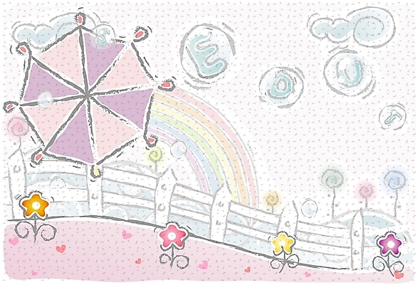 EPS 구름 알파벳 영어 잡화 교육 꽃 백그라운드 무지개 일러스트 우산 교과목 영어교육 사람없음 울타리 물방울 공기방울 국내일러스트 자연요소 식물 문자 담장 파일형식 벡터