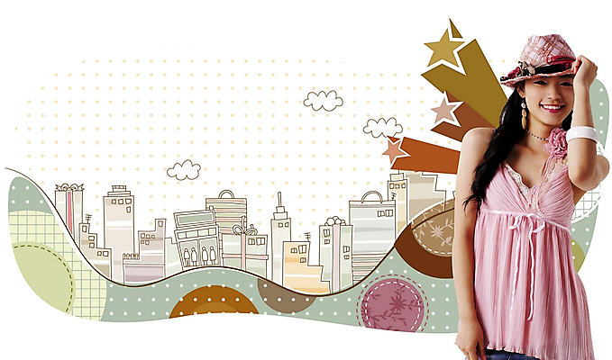 PSD 구름 편집이미지 문양 여자 상상 한명 사람 20대 성인 건물 쇼핑 마을 디지털합성 여자만 여자한명만 성인여자만 청년만 청년여자만 성인한명만 청년여자한명만 성인여자한명만 성인만 이미지편집 자연요소 1 건축물 청년 파일형식