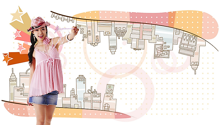 PSD 편집이미지 여자 상상 한명 사람 풍경 이벤트 20대 성인 건물 쇼핑 마을 도시 디지털합성 여자만 여자한명만 성인여자만 청년만 청년여자만 성인한명만 청년여자한명만 성인여자한명만 성인만 이미지편집 1 건축물 청년 파일형식