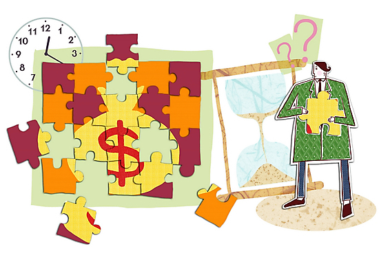 PSD 남자 시계 일러스트 비즈니스 상상 한명 사람 20대 성인 금융 물음표 시간 비즈니스맨 퍼즐 모래시계 콜라주 수익창출 남자만 남자한명만 성인남자만 청년만 청년남자만 청년남자한명만 성인한명만 성인남자한명만 성인만 국내일러스트 1 기호 모래 청년 경제 직장인 파일형식