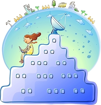 EPS 여자 산업 인터넷 일러스트 비즈니스 통신 정보통신 첨단산업 안테나 한명 사람 빌딩 20대 성인 건물 울타리 새싹 도시 네트워크 무선인터넷 위성안테나 e-라이프 유비쿼터스 여자만 여자한명만 성인여자만 청년만 청년여자만 성인한명만 청년여자한명만 성인여자한명만 성인만 국내일러스트 식물 1 라이프스타일 건축물 청년 담장 정보 파일형식 벡터