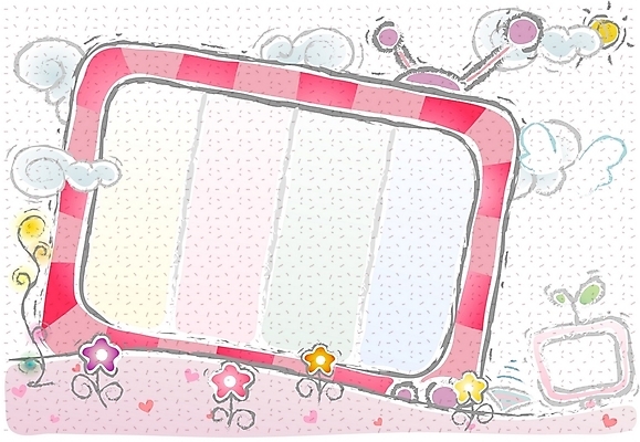 EPS 구름 교육 꽃 백그라운드 날개 일러스트 프레임 사람없음 전자제품 태양 텔레비전 가전제품 국내일러스트 자연요소 식물 파일형식 벡터