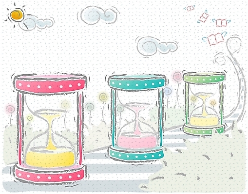 EPS 구름 교육 꽃 길 생활용품 백그라운드 날개 일러스트 사람없음 책 태양 시간 모래시계 국내일러스트 자연요소 식물 모래 시계 오브젝트 파일형식 벡터