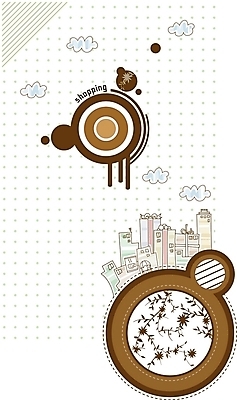 EPS 구름 문양 시설물 현대건축 건축 백그라운드 일러스트 선물 빌딩 사람없음 건물 쇼핑 마을 도시 국내일러스트 자연요소 건축물 파일형식 벡터