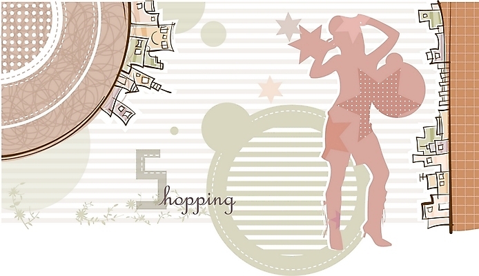 EPS 문양 시설물 현대건축 건축 실루엣 백그라운드 일러스트 그림자 사람 빌딩 사람없음 건물 쇼핑 마을 도시 국내일러스트 건축물 촬영기법 파일형식 벡터