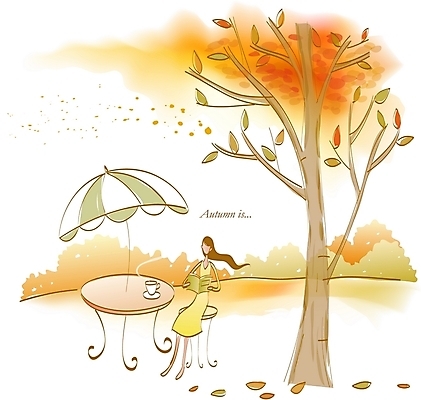 EPS 나무 사계절 계절 여자 여유 커피 여행 단풍 낙엽 의자 일러스트 자연 탁자 휴식 나뭇잎 한그루 한명 사람 풍경 20대 성인 야외 독서 발코니 가을 파라솔 여자만 여자한명만 성인여자만 청년만 청년여자만 성인한명만 청년여자한명만 성인여자한명만 성인만 국내일러스트 식물 1 감정 음료 가구 컨셉 잎 청년 생태계 파일형식 벡터