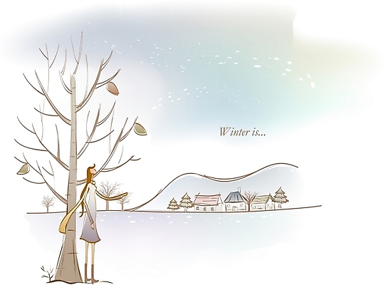 EPS 나무 사계절 계절 여자 여유 여행 겨울 일러스트 자연 나뭇잎 한그루 한명 사람 풍경 20대 성인 야외 마을 목도리 여자만 여자한명만 성인여자만 청년만 청년여자만 성인한명만 청년여자한명만 성인여자한명만 성인만 국내일러스트 식물 1 잡화 감정 잎 청년 생태계 파일형식 벡터