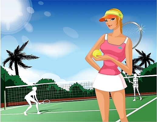 EPS 주간 구름 웰빙 계절 여자 실루엣 스포츠 여행 올림픽 일러스트 공 하계올림픽 하늘 휴가 그림자 한명 사람 20대 성인 야외 여름 레포츠 관광지 여름휴가 바캉스 빛 운동복 운동 구기 테니스 라켓 테니스라켓 테니스장 대서 여자만 여자한명만 성인여자만 청년만 청년여자만 성인한명만 청년여자한명만 성인여자한명만 성인만 국내일러스트 자연요소 1 옷 스포츠용품 스포츠시설 레저 촬영기법 건강 청년 절기 파일형식 벡터 여름_계절