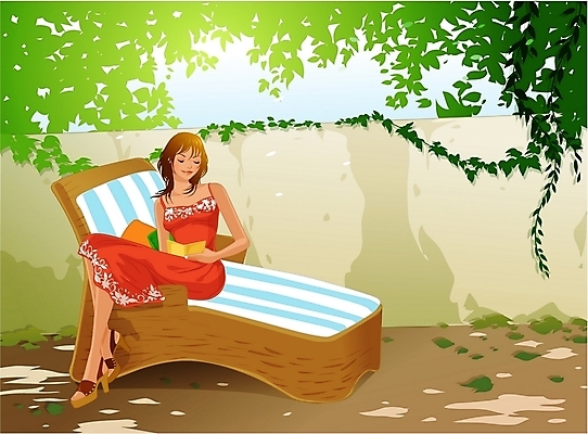 EPS 주간 나무 웰빙 계절 여자 여유 여행 쿠션 의자 일러스트 휴가 휴식 한명 사람 20대 성인 야외 책 여름 관광지 여름휴가 바캉스 독서 그늘 여자만 여자한명만 성인여자만 청년만 청년여자만 성인한명만 청년여자한명만 성인여자한명만 성인만 국내일러스트 자연요소 식물 1 감정 가구 컨셉 청년 파일형식 벡터 여름_계절