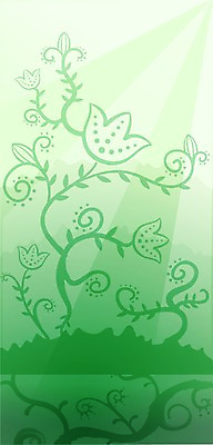 EPS 문양 꽃 줄기 컬러 백그라운드 무늬 꽃무늬 일러스트 초록색 풀 국내일러스트 식물 파일형식 벡터