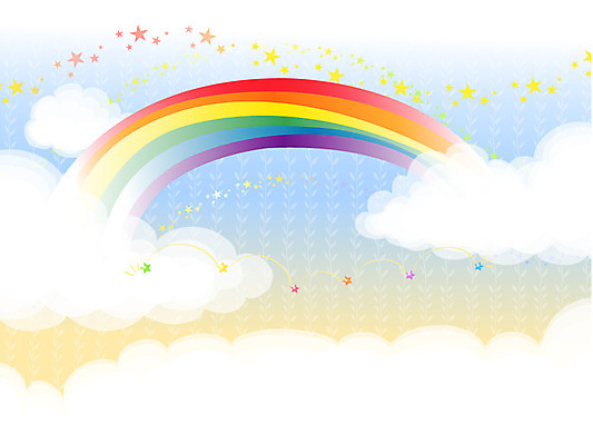 EPS 자연요소 구름 별 백그라운드 무지개 일러스트 자연 사람없음 국내일러스트 생태계 파일형식 벡터