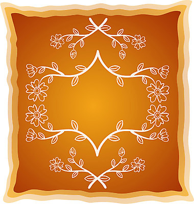 EPS 문양 꽃 백그라운드 무늬 꽃무늬 패턴 일러스트 사람없음 갈색 식물패턴 국내일러스트 식물 컬러 파일형식 벡터