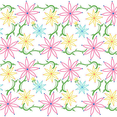 EPS 문양 꽃 백그라운드 무늬 꽃무늬 패턴 일러스트 사람없음 식물패턴 국내일러스트 식물 파일형식 벡터