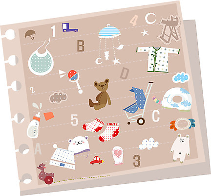 EPS 라이프스타일 웰빙 백그라운드 일러스트 20대 사람없음 30대 곰인형 아기용품 젖병 오브젝트 미시라이프 딸랑이 모빌 미시즈 미즈 미즈라이프 배냇저고리 아기모자 아기베개 치발기 성인만 국내일러스트 모자_잡화 인형 청년 생활 장년 파일형식 벡터