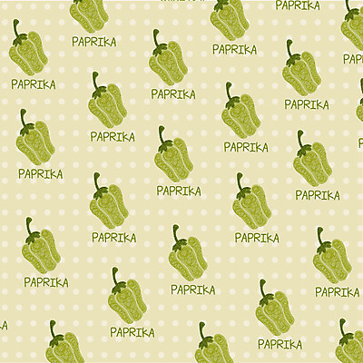 EPS 문양 컬러 백그라운드 무늬 패턴 채소 일러스트 식물문양 파프리카 사람없음 초록색 전통문양 물방울무늬 국내일러스트 식물 전통 파일형식 벡터