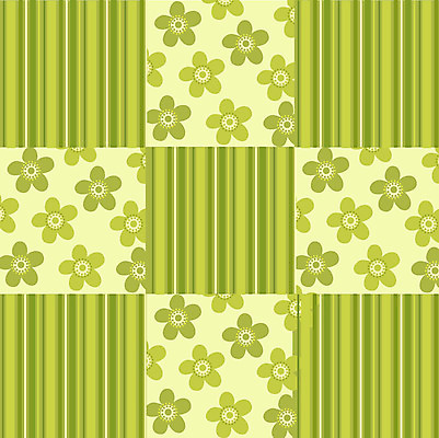 EPS 문양 꽃 컬러 백그라운드 무늬 꽃무늬 패턴 일러스트 사람없음 초록색 세로줄 국내일러스트 식물 선 파일형식 벡터