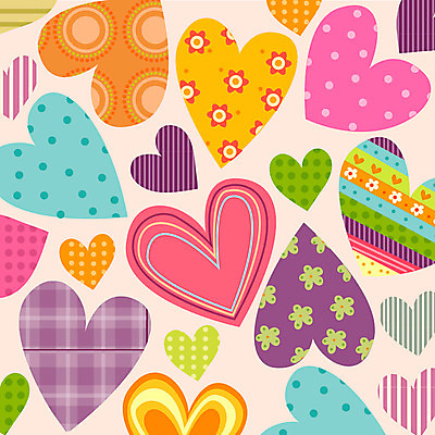 EPS 문양 백그라운드 무늬 꽃무늬 패턴 일러스트 사람없음 하트 국내일러스트 모양 꽃 파일형식 벡터