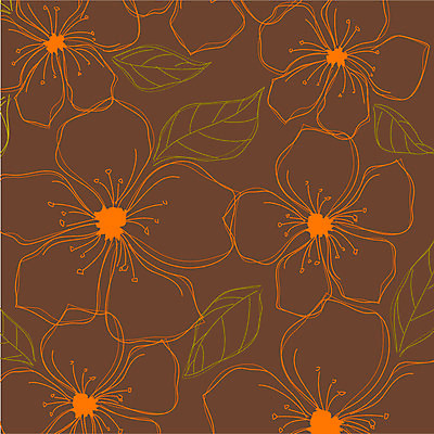 EPS 문양 꽃 백그라운드 무늬 패턴 일러스트 사람없음 국내일러스트 식물 파일형식 벡터