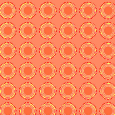 EPS 문양 컬러 백그라운드 무늬 패턴 일러스트 사람없음 물방울무늬 주황색 원형 기하학 국내일러스트 도형 파일형식 벡터