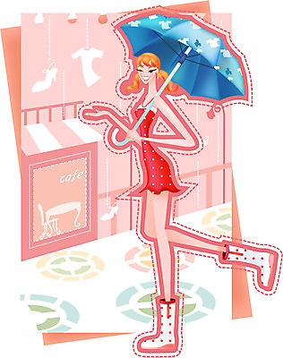 EPS 모델 우먼라이프 라이프스타일 여자 패션 구두 티셔츠 가로등 의자 일러스트 우산 탁자 날씨 거리 한명 사람 20대 성인 야외 여름 쇼핑 카페 도시 비 여자만 여자한명만 성인여자만 청년만 청년여자만 성인한명만 청년여자한명만 성인여자한명만 성인만 국내일러스트 자연요소 1 계절 공공시설 가구 신발 셔츠 청년 생활 상점 파일형식 벡터