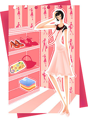 EPS 모델 우먼라이프 라이프스타일 옷 여자 패션 구두 일러스트 실내 한명 사람 20대 성인 여름 쇼핑 핸드백 서랍장 여자만 여자한명만 성인여자만 청년만 청년여자만 성인한명만 청년여자한명만 성인여자한명만 성인만 국내일러스트 1 계절 가구 신발 가방 청년 내부 생활 파일형식 벡터