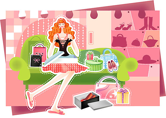 EPS 모델 우먼라이프 라이프스타일 옷 여자 패션 구두 가방 일러스트 실내 선물 한명 사람 20대 성인 여름 선물상자 쇼핑 상자 소파 쇼핑백 비즈발 여자만 여자한명만 성인여자만 청년만 청년여자만 성인한명만 청년여자한명만 성인여자한명만 성인만 국내일러스트 1 잡화 계절 신발 의자 청년 내부 생활 파일형식 벡터