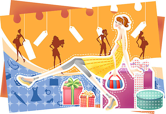 EPS 모델 우먼라이프 라이프스타일 여자 패션 포즈 일러스트 선물 한명 사람 20대 성인 여름 선물상자 쇼핑 상자 핸드백 가격표 여자만 여자한명만 성인여자만 청년만 청년여자만 성인한명만 청년여자한명만 성인여자한명만 성인만 국내일러스트 1 계절 가방 청년 생활 파일형식 벡터