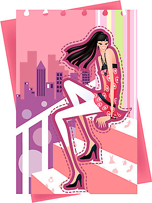 EPS 모델 우먼라이프 라이프스타일 여자 패션 포즈 일러스트 한명 사람 빌딩 20대 성인 야외 건물 여름 쇼핑 계단 여자만 여자한명만 성인여자만 청년만 청년여자만 성인한명만 청년여자한명만 성인여자한명만 성인만 국내일러스트 1 건축물 계절 청년 생활 파일형식 벡터