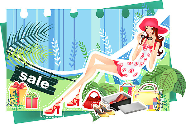 EPS 모델 우먼라이프 라이프스타일 여자 패션 구두 가방 일러스트 선물 한명 사람 이벤트 20대 성인 여름 여름휴가 바캉스 쇼핑 쇼핑백 세일 열대잎 여자만 여자한명만 성인여자만 청년만 청년여자만 성인한명만 청년여자한명만 성인여자한명만 성인만 국내일러스트 1 잡화 계절 신발 잎 휴가 청년 생활 파일형식 벡터 여름_계절