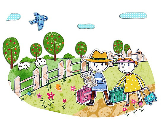 주간 PSD 나무 구름 여자 남자 여행 지도 일러스트 휴가 비행기 사람 초원 야외 두명 울타리 여행가방 목장 소 달팽이 콜라주 국내일러스트 자연요소 식물 가방 포유류 항공교통 대중교통 연체동물 담장 파일형식