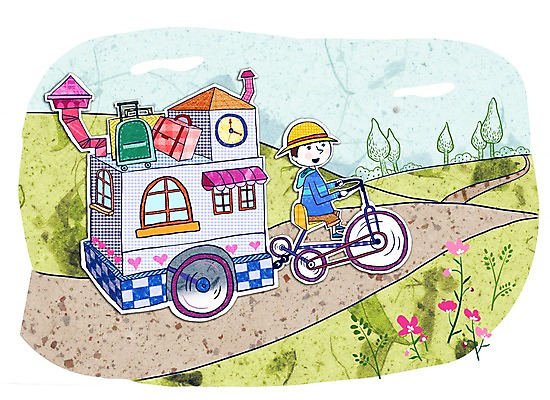 주간 PSD 나무 남자 길 여행 가방 일러스트 휴가 한명 사람 20대 성인 야외 자전거 캠핑 들꽃 짐 언덕 콜라주 남자만 남자한명만 성인남자만 청년만 청년남자만 청년남자한명만 성인한명만 성인남자한명만 성인만 브롬핑 국내일러스트 자연요소 식물 1 잡화 꽃 레저 청년 바이크 파일형식