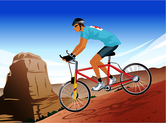 EPS 주간 웰빙 남자 스포츠 일러스트 하늘 레저 한명 사람 20대 성인 야외 레포츠 운동 자전거 하이킹 돌_바위 바위 헬멧 암벽 산악자전거 남자만 남자한명만 성인남자만 청년만 청년남자만 청년남자한명만 성인한명만 성인남자한명만 성인만 국내일러스트 자연요소 1 건강 청년 바이크 보호장비 파일형식 벡터