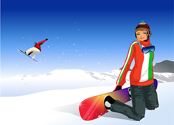 EPS 주간 웰빙 계절 여자 설경 겨울 일러스트 레저 겨울스포츠 스키장 고글 한명 사람 20대 성인 야외 레포츠 운동 눈 스노우보드 스키복 여자만 여자한명만 성인여자만 청년만 청년여자만 성인한명만 청년여자한명만 성인여자한명만 성인만 국내일러스트 자연요소 1 옷 스포츠 날씨 스키 건강 풍경 청년 보드_스포츠 파일형식 벡터