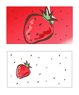 식물 템플릿 배너템플릿 과일 명함 딸기 명함템플릿 미니배너 이미지템플릿 배너 미니