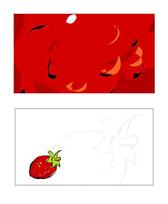 식물 템플릿 배너템플릿 과일 명함 딸기 명함템플릿 미니배너 이미지템플릿 배너 미니