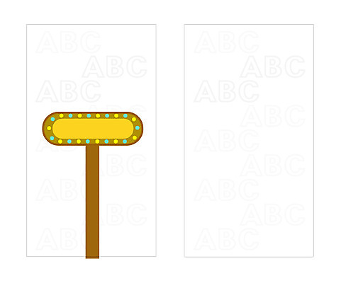 템플릿 알파벳 배너템플릿 교육 명함 명함템플릿 미니배너 간판 표지판 오브젝트 이미지템플릿 배너 영어 알림판 미니