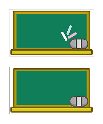 템플릿 배너템플릿 교육 명함 명함템플릿 미니배너 칠판 낙서 오브젝트 지우개 분필 이미지템플릿 배너 학용품 초크 미니