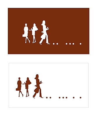 템플릿 배너템플릿 여자 실루엣 비즈니스 명함 명함템플릿 미니배너 사람 세명 비즈니스우먼 여자만 이미지템플릿 배너 촬영기법 직장인 미니