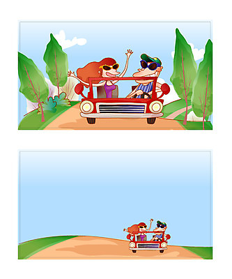 템플릿 배너템플릿 여자 남자 여행 승용차 자동차 명함 명함템플릿 미니배너 사람 두명 드라이브 안경점 여름_계절 이미지템플릿 배너 계절 육상교통 상점 운전 미니