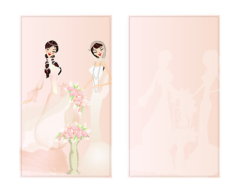 템플릿 배너템플릿 드레스 여자 신부 부케 결혼 명함 명함템플릿 미니배너 사람 이벤트 두명 청첩장 여자만 이미지템플릿 배너 옷 꽃다발 카드_감사 미니