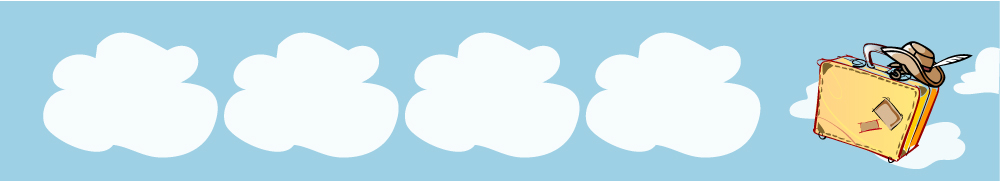 구름 템플릿 모자 배너템플릿 잡화 가로배너 여행 가방 하늘 옷가방 준비물 이미지템플릿 자연요소 배너 가로