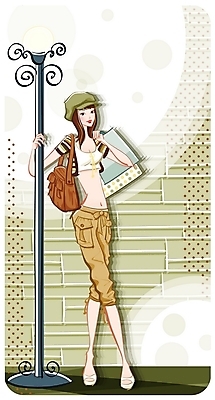 EPS 전신 모자 우먼라이프 공공시설 여자 패션 패턴 가로등 가방 일러스트 조명 거리 한명 사람 20대 성인 쇼핑 쇼핑백 여자만 여자한명만 성인여자만 청년만 청년여자만 성인한명만 청년여자한명만 성인여자한명만 성인만 국내일러스트 1 라이프스타일 잡화 무늬 청년 시설 파일형식 벡터