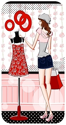 EPS 전신 모자 우먼라이프 원피스 여자 패션 패턴 일러스트 목걸이 실내 한명 사람 20대 성인 쇼핑 쇼핑백 원형 하이힐 마네킹 비즈발 여자만 여자한명만 성인여자만 청년만 청년여자만 성인한명만 청년여자한명만 성인여자한명만 성인만 국내일러스트 도형 1 라이프스타일 잡화 옷 구두 무늬 가방 장신구 청년 내부 여성화 파일형식 벡터