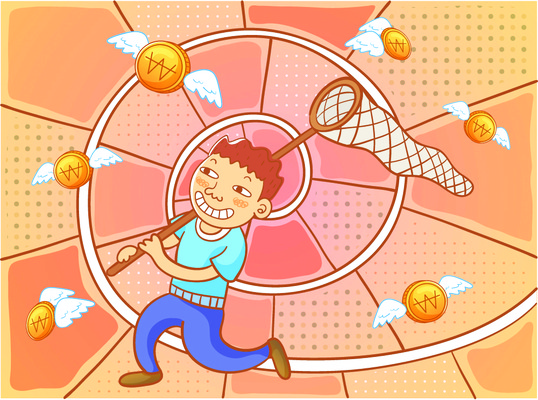 EPS 남자 초등학생 어린이 돈 패턴 날개 일러스트 비즈니스 한명 사람 소년 10대 동전 어린이경제 미로 채집망 돈잡기 남자만 남자한명만 십대만 십대남자만 십대남자한명만 국내일러스트 1 학생 무늬 청소년 경제 잡기 재산 파일형식 벡터