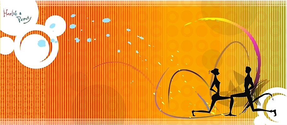 EPS 문양 웰빙 부부 여자 남자 실루엣 컬러 백그라운드 패턴 몸매관리 다이어트 일러스트 요가 건강 사람 두명 운동 뷰티 헬스 주황색 국내일러스트 커플 무늬 촬영기법 파일형식 벡터